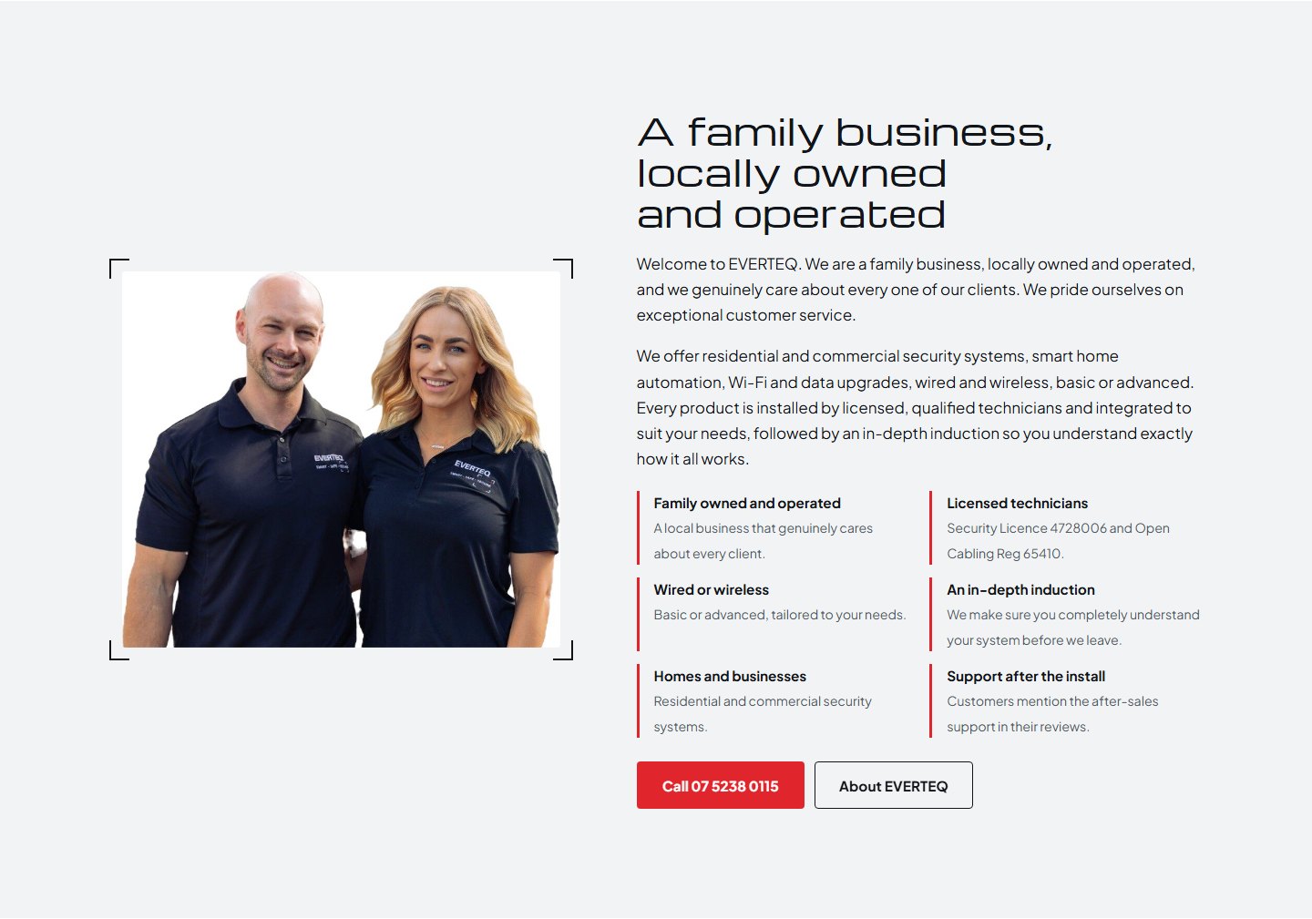 The family behind EVERTEQ
